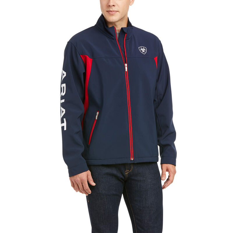 Ariat Jacke Herren - New Team Softshell Navy ( XOCKS-7159 )